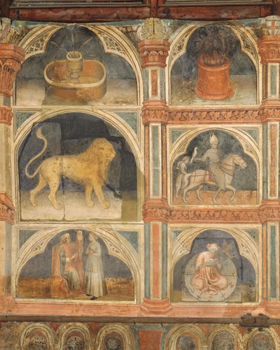 The Month of July, from a Series of Murals Depicting the Astrological Cycle by Nicolo and Stefano da Ferrara Miretto